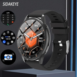 Montre Connectée Multifonction, Écran 5,2 cm, Étanche, Suivi d'Activité, Notifications Intelligentes, Bracelet Silicone Rose