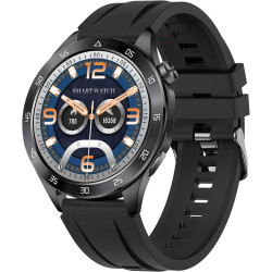 Montre connectée homme avec appels bleutooth, 1.43" amoled smartwatch avec 120+ modes sportifs, etanche ip68 montre connectee av