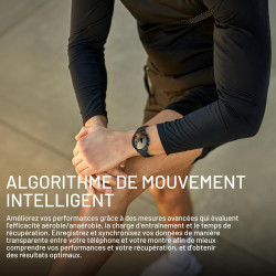 Montre connectée homme avec appels bleutooth, 1.43" amoled smartwatch avec 120+ modes sportifs, etanche ip68 montre connectee av