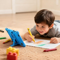 Tablette Enfants, 8 Pouces, Android, 6+10 RAM, 128Go ROM (Carte TF 256 Go), certifiée Google, Logiciel Enfant préinstallé, Wi-FI