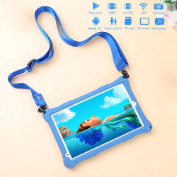 Tablette Enfants, 8 Pouces, Android, 6+10 RAM, 128Go ROM (Carte TF 256 Go), certifiée Google, Logiciel Enfant préinstallé, Wi-FI