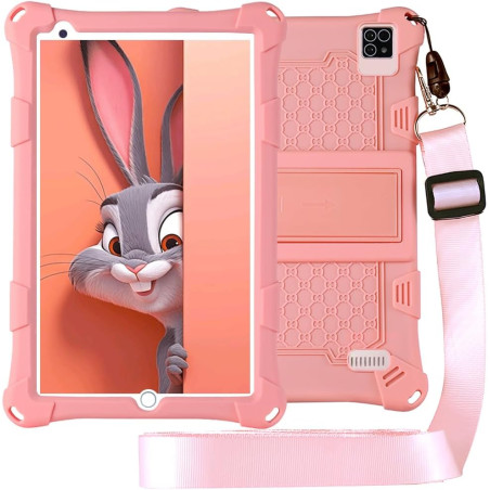 Tablette Enfants, 8 Pouces, Android, 6+10 RAM, 128Go ROM (Carte TF 256 Go), certifiée Google, Logiciel Enfant préinstallé, Wi-FI