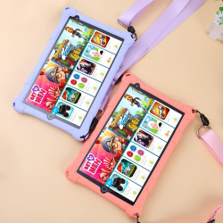 Tablette Enfants, 8 Pouces, Android, 6+10 RAM, 128Go ROM (Carte TF 256 Go), certifiée Google, Logiciel Enfant préinstallé, Wi-FI