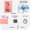 Tablette Enfants, 8 Pouces, Android, 6+10 RAM, 128Go ROM (Carte TF 256 Go), certifiée Google, Logiciel Enfant préinstallé, Wi-FI