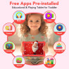 Tablette Enfants, 8 Pouces, Android, 6+10 RAM, 128 Go ROM (Carte TF 256 Go), certifiée Google, Logiciel Enfant préinstallé, Wi-F