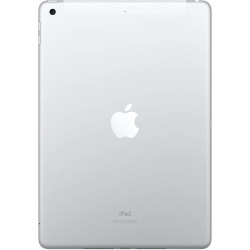 2019 Apple iPad (10,2-pouces, Wi-Fi + Cellulaire, 128 Go) Argent (Reconditionné)