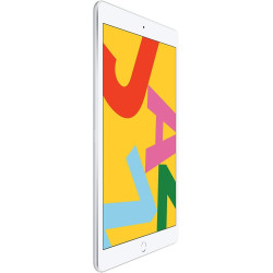 2019 Apple iPad (10,2-pouces, Wi-Fi + Cellulaire, 128 Go) Argent (Reconditionné)