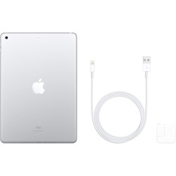2019 Apple iPad (10,2-pouces, Wi-Fi, 128 Go) Argent (Reconditionné)