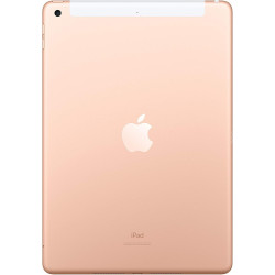 2019 Apple iPad (10,2-pouces, Wi-Fi + Cellulaire, 128 Go) Or (Reconditionné)