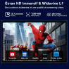 Android 15 Tablette 10 Pouces avec Gemini AI, 30 Go RAM + 128 Go ROM (Extensible Jusqu'à 2 To), WiFi 6, 8000 mAh, Widevine L1, O