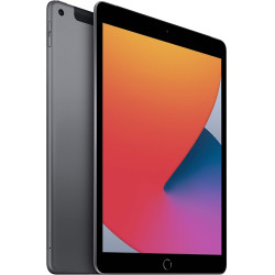 2020 Apple iPad (10,2-pouces, Wi-Fi + Cellulaire, 128 Go) Gris Sidéral (Reconditionné)