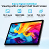10" android 15 tablet: 24 gb ram + 128 gb rom (1 tb max), octa-core, 1280x800 hd ips touchscreen, 5mp+8mp cameras, 6000mah, with