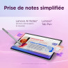 Lenovo idea tab plus - tablette tactile 12.1'' 2.5k, 90hz (mediatek dimensity 6400, 8coeurs, ram 8go, ufs 2.2 256go, android 15,