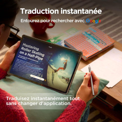 Lenovo idea tab pro - tablette tactile, ia intégrée 12.7'' 3k, 144hz (mediatek dimensity 8300, 8coeurs, ram 8go, ufs 4.0 256go, 