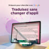 Lenovo idea tab - tablette tactile, ia intégrée 11'' 2.5k, 90hz (mediatek dimensity 6300, 8coeurs, ram 8go, ufs 2.2 128go, andro
