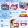 DMOAO Tablette Enfants 10 Pouces Android 15 avec 30Go RAM (TF 2To), 5G WI-FI 6, Widevine L1, Contr ô Le Parental, 8-Core, Tablet