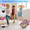 DMOAO Tablette Enfants 10 Pouces Android 15 avec 30Go RAM (TF 2To), 5G WI-FI 6, Widevine L1, Contr ô Le Parental, 8-Core, Tablet