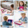 DMOAO Tablette Enfants 10 Pouces Android 15 avec 30Go RAM (TF 2To), 5G WI-FI 6, Widevine L1, Contr ô Le Parental, 8-Core, Tablet