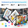 Tablette android 15, 10 pouces tablette, 20go + 64go (extensible à 1 tb), tablette android avec bleutooth 5.3, wifi 6, double ap
