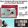 2026 tablette 11 pouces android 24go ram+256go rom(2 to tf),octa-core 2.0ghz, 8000mah, 5g wifi, widevine l1, 2k écran gms 5mp+13