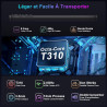 Tablette 10 Pouces Android 15 avec 30Go RAM+128Go ROM(TF/2To), Gemini AI, Tablette Tactile avec 5G+2.4G WiFi, Octa-Core,2.0 Ghz,