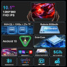 Android 15 Tablette 10 Pouces 30Go RAM+128Go ROM(TF 2To),Gemini AI,Octa-Core 8000mAh, 5G WiFi 6, 5MP+8MP,FHD 1080P Protecteur D'