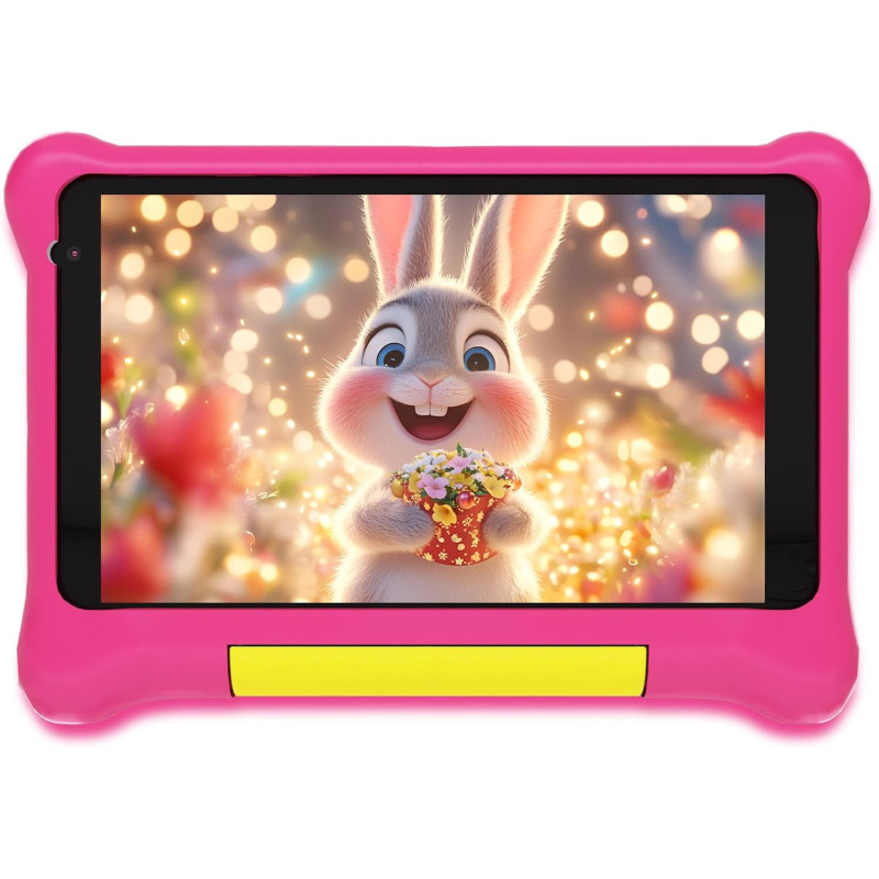 Tablette enfants 7 pouces android tablet pour kids 5gb ram 32gb rom contrôle parental ips hd bleutooth wifi quad core double cam