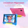 Tablette enfants 7 pouces android, tablette éducative pour enfant avec écran hd, 5 go ram + 32 go rom (tf 128 go), contrôle pare