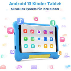 Tablette pour Enfants, Tablette de 7 Pouces pour Enfant, 5GB RAM+32GB ROM 128GB Expand, contrôle Parental, Logiciel pour Enfants