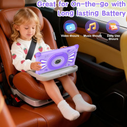 ascrecem Tablette Enfants 7 Pouces Android 15 Tablette pour Enfant avec 2.4G+5G WiFi6 Penta Core 6Go RAM 32Go ROM Double Caméra 