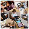 Tablette 10 pouces avec 30go ram+tf 2to,octa-core 2.0 ghz/gms, gemini ai/widevine l1/éducative,5g wifi/bleutooth 5.0,5mp+8mp/fhd