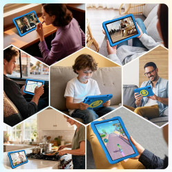 Tablette 10 pouces avec 30go ram+tf 2to,octa-core 2.0 ghz/gms, gemini ai/widevine l1/éducative,5g wifi/bleutooth 5.0,5mp+8mp/fhd