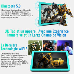 Android 15 tablette 10 pouces 30go ram+64go rom(tf 2to), widevine l1, octa-core, 5g wifi 6 tablette, ips 1280 * 800,gemini ai, 6