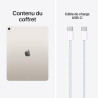 Apple iPad Air 13 Pouces (M4) : Écran Liquid Retina, 1 to, Caméras Avant/arrière 12 MP, Wi‑FI 7 avec Apple N1, Touch ID, Autonom