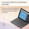 Microsoft Surface Pro | Copilot+ PC | Ecran Tactile LCD 12” | Snapdragon® X Plus | 16Go RAM | Stockage 512Go | Dernier Modèle | 