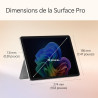 Microsoft Surface Pro | Copilot+ PC | Ecran Tactile LCD 12” | Snapdragon® X Plus | 16Go RAM | Stockage 512Go | Dernier Modèle | 