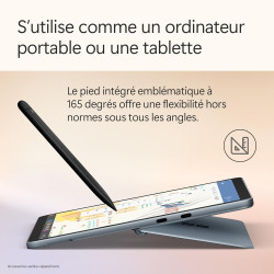 Microsoft Surface Pro | Copilot+ PC | Ecran Tactile LCD 12” | Snapdragon® X Plus | 16Go RAM | Stockage 512Go | Dernier Modèle | 