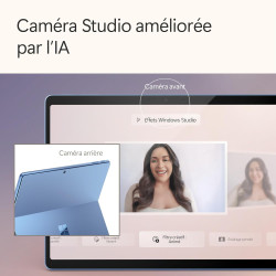 Microsoft Surface Pro (Chargeur Non Inclus) | Copilot+ PC | Ecran Tactile OLED 13 | Snapdragon® X Elite | 16Go RAM | SSD 512To |