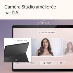 Microsoft Surface Pro (Chargeur Non Inclus) | Copilot+ PC | Ecran Tactile OLED 13 | Snapdragon® X Elite |16Go RAM | SSD 512To | 