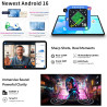 TECLAST T65 Tablette 13.4" Android 16, Écran 120Hz, Tablette avec Clavier et Stylet, Dual SIM 4G LTE, 256 Go ROM, 10000mAh, Wide
