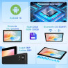 2026 tablette 10 pouces android octa core avec 22go ram + 128go rom (2to tf) | 5g + 2.4g wifi | fhd | gms | bleutooth 5.0 | 8mp 