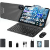 GOODTEL Tablette Android 15 10.1 Pouces 22Go RAM + 128Go ROM (2TB TF), Octa-Core, WLAN 5G, Gemini AI, GMS, Widevine L1, 8MP+5MP,
