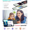 GOODTEL Tablette Android 15 10.1 Pouces 22Go RAM + 128Go ROM (2TB TF), Octa-Core, WLAN 5G, Gemini AI, GMS, Widevine L1, 8MP+5MP,