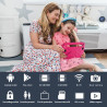 Goodtel tablette enfants android 11 de 7 pouces, 32go rom, wifi, bleutooth, gps, play store installé, double caméra, contrôle pa