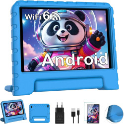 Tablette Android - Écran HD 7 Pouces - 32 Go ROM + 2 Go RAM - Contrôle Parental - WiFi/GPS/BT 5.0-3500 mAh - Coque de Protection