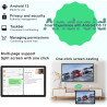 Tablette 10 Pouces Android, 8000mAh, Tablet tactiles avec étui, 16Go RAM+128Go ROM(TF 1To), Octa-Core 2.0GHz, WiFi 5G/2.4G,BT 5.
