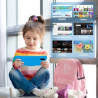 Tablette Enfants 7 Pouces Android 13 Tablette avec GMS Certified,8（3+5）GB RAM 64GB ROM (TF CARD 128GB),Applications Pré-Installé