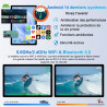 fezawio Tablette Tactile 10 Pouces Android 14, 22Go RAM+128Go ROM(Extensible 1To)|5MP+8MP|5G Wi-FI|Certifié Widevine L1|Processe