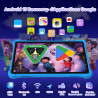 ALLDOCUBE Tablette Enfants 10 Pouces, Kids Tablette Android 15, Octa-Core 7Go+64 Go Ext 512 Go, 5500mAh, iWAWA, Contrôle Parenta