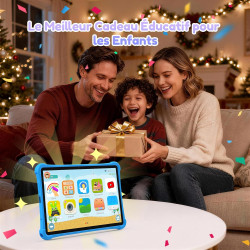 ALLDOCUBE Tablette Enfants 10 Pouces, Kids Tablette Android 15, Octa-Core 7Go+64 Go Ext 512 Go, 5500mAh, iWAWA, Contrôle Parenta